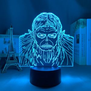 Image Lampe Titan Bestial en 3D Lampe Attaque des titans