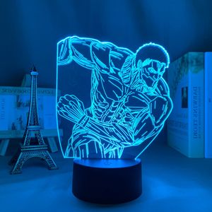 Image Lampe Titans cuirassé en 3D Saison 4 Lampe Attaque des titans