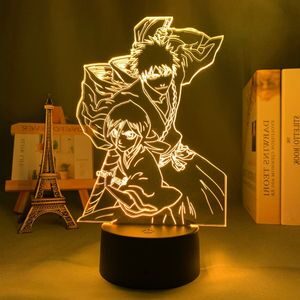 Image Lampe ichigo kurosaki et rukia kuchiki en 3D Lampe Bleach