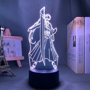 Image Lampe 3D ichigo kurosaki en shikai en 3D Lampe Bleach