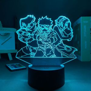 Image Lampe led equipe 7 en 3D Lampe Naruto