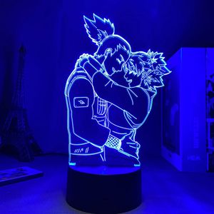 Image Lampe shikamaru et temari en 3D Lampe Naruto