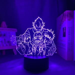 Image Lampe satoru en 3D Lampe Jujutsu Kaisen