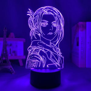Image Lampe Annie Leonhart en 3D Lampe Attaque des titans