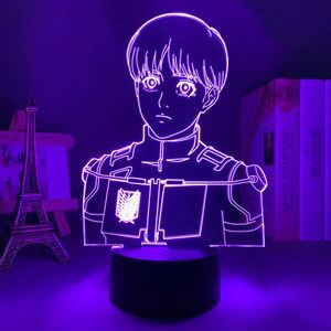 Image Lampe Armin Arlert en 3D Lampe Attaque des titans