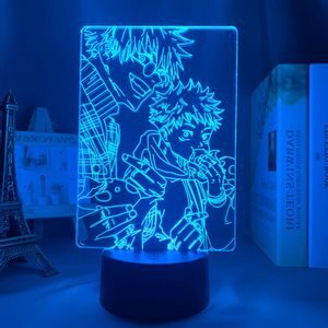 Image Lampe led satoru gojo jogo en 3D Saison 1 Lampe Jujutsu Kaisen