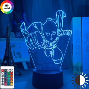 Image Lampe saitama en 3D Lampe One Punch Man