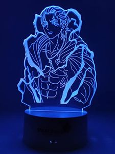 Lampe LED 3D Eren Jager Saison final shingeki no kyojin