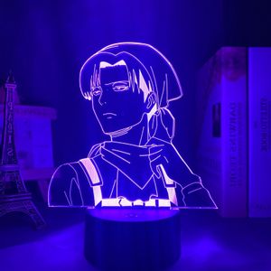 Image Lampe led Livai au nettoyage en 3D Lampe Attaque des titans